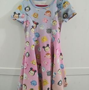 4/$25 Disney Tsum Tsum Dress 6/6x ombre